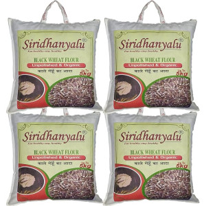 Black Wheat Flour, a gluten-free, non-GMO, high-fiber, and low-carb option. Kala gehun flour.(Gwt. 1Kg)