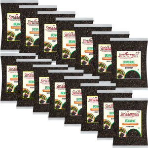 Brown Rice, Low Glycemic Index Forbidden Brown Rice, Offering Both Dark Rice Enthusiasts and Health-Conscious Consumers Choice (Gwt. 15Kg)