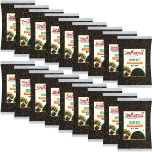 Brown Rice, Low Glycemic Index Forbidden Brown Rice, Offering Both Dark Rice Enthusiasts and Health-Conscious Consumers Choice (Gwt. 18Kg)