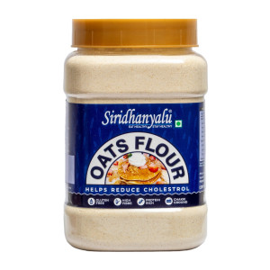 siridhanyalu Oats Flour | High Fibre, Gluten Free,No Preservatives,Diet Food,Rich in Protein  (900 g)